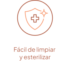 Fácil de limpiar y esterilizar
